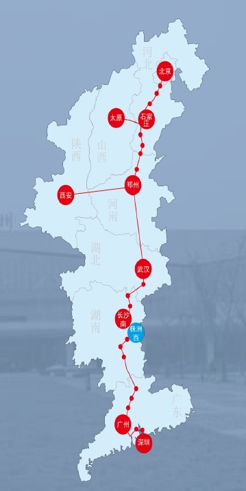 株洲西高鐵線(xiàn)路圖 株洲西高鐵線(xiàn)路圖