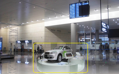 南京機場(chǎng)國內到達行李廳展位廣告