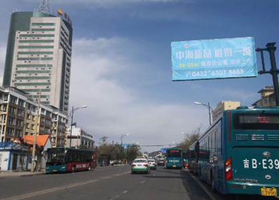 通潭路二道江130路終點(diǎn)站交通導向