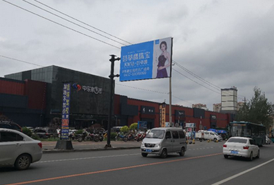 中東南路中東商場(chǎng)正門(mén)交通導向