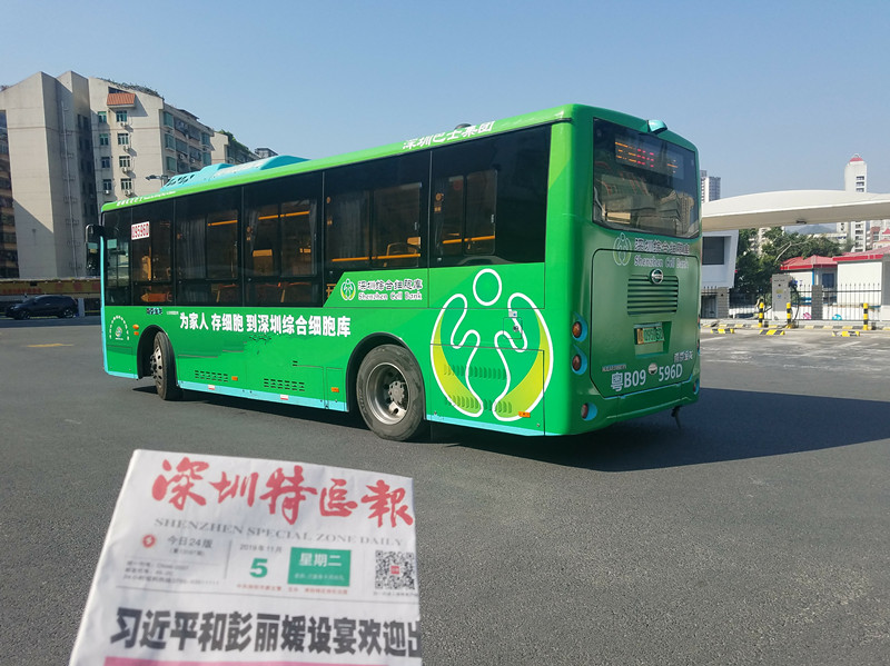 深圳綜合細胞庫深圳公交車(chē)廣告