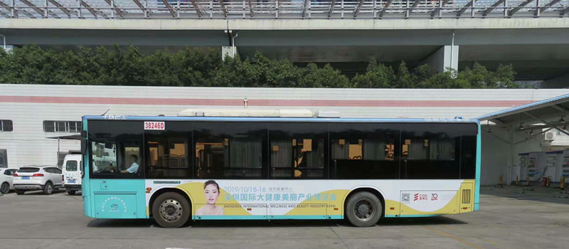 美博會(huì )深圳公交車(chē)廣告