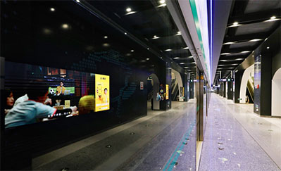 北京地鐵軌行區常規LED屏