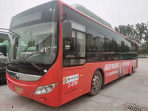 綠佳電動(dòng)車(chē)-鄭州公交車(chē)身廣告